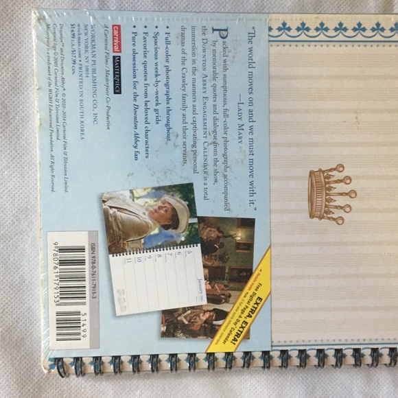 Downton Abbey appointment calendar 2015 - Picture 3 of 4